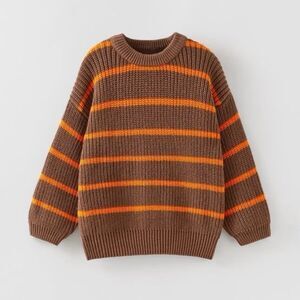 Zara Kids Knit Striped Sweater Size 2-3Y